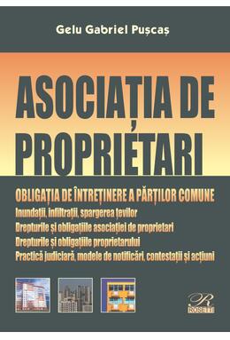 Copertă produs Asociația de proprietari. Obligația de &icirc;ntreținere a părților comune