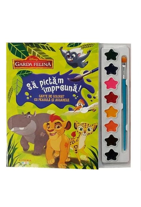 Copertă produs Garda felină. Să pictăm &icirc;mpreună!