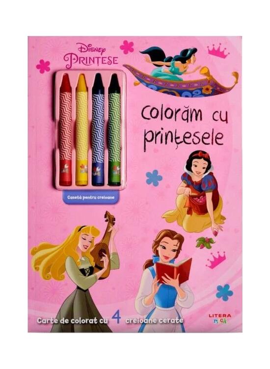 Copertă produs Colorăm cu prințesele - gallery big 1