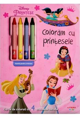 Copertă produs Colorăm cu prințesele