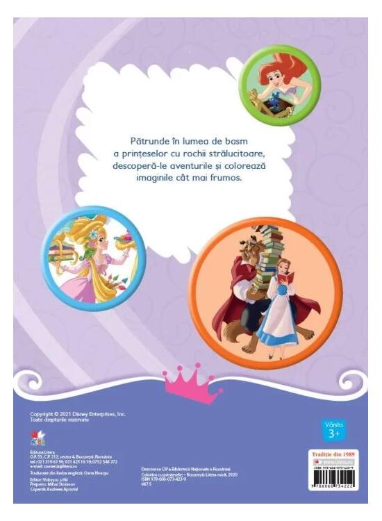Copertă produs Colorăm cu prințesele - gallery big 2