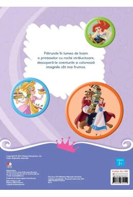 Copertă produs Colorăm cu prințesele