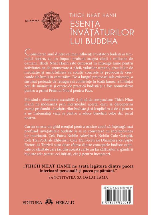 Copertă produs Esența &icirc;nvățăturilor lui Buddha - gallery big 2