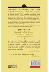 Copertă produs Mănăstirea Northanger