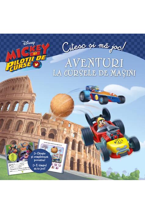 Copertă produs Aventuri la cursele de mașini