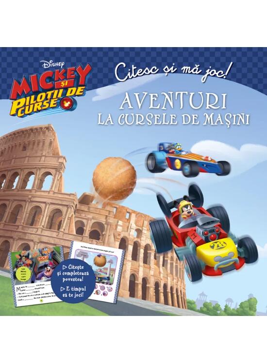 Copertă produs Aventuri la cursele de mașini - gallery big 1