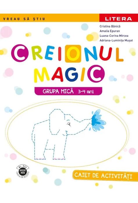 Copertă produs Creionul Magic | Grupa mică