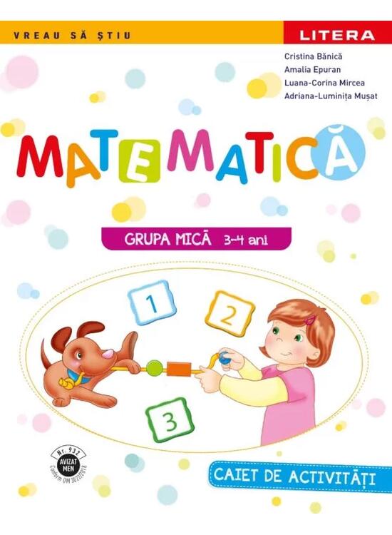 Copertă produs Matematică | Grupa mică - gallery big 1