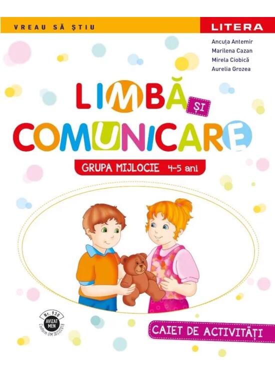 Copertă produs Limbă și comunicare | Grupa mijlocie - gallery big 1