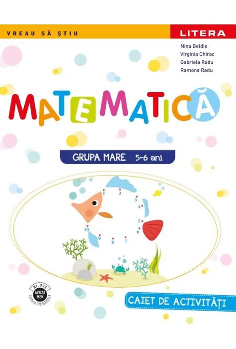 Copertă produs Matematică | Grupa mare