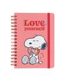 Copertă produs Carnet Snoopy A5 - Love Yourself - thumb 1