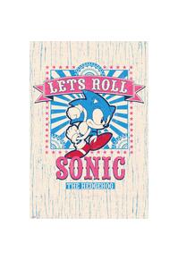 Copertă produs Poster Sonic - Let's Roll