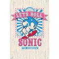 Copertă produs Poster Sonic - Let's Roll - gallery small 