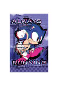 Copertă produs Poster Sonic - Always Running