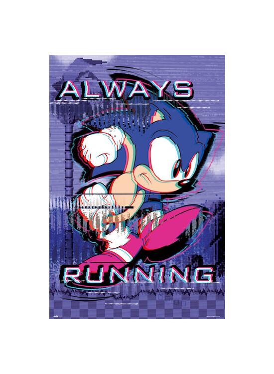 Copertă produs Poster Sonic - Always Running - gallery big 1