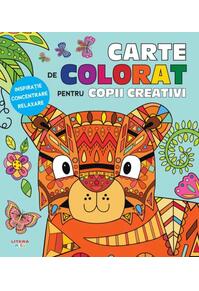 Copertă produs Carte de colorat pentru copii creativi