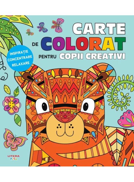 Copertă produs Carte de colorat pentru copii creativi - gallery big 1