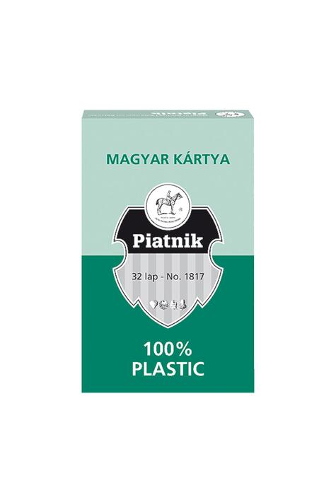 Copertă produs Cărți de joc Piatnik Ungurești, 100% plastic