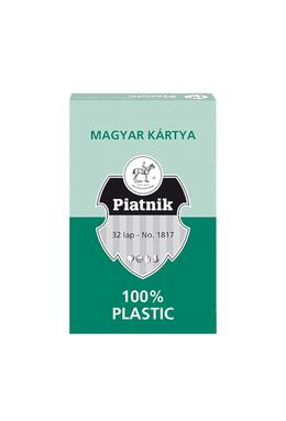 Copertă produs Cărți de joc Piatnik Ungurești, 100% plastic