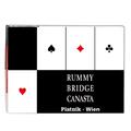 Copertă produs Cărți de joc Piatnik &bdquo;Rummy, Bridge, Canasta&rdquo;, pachet dublu - gallery small 