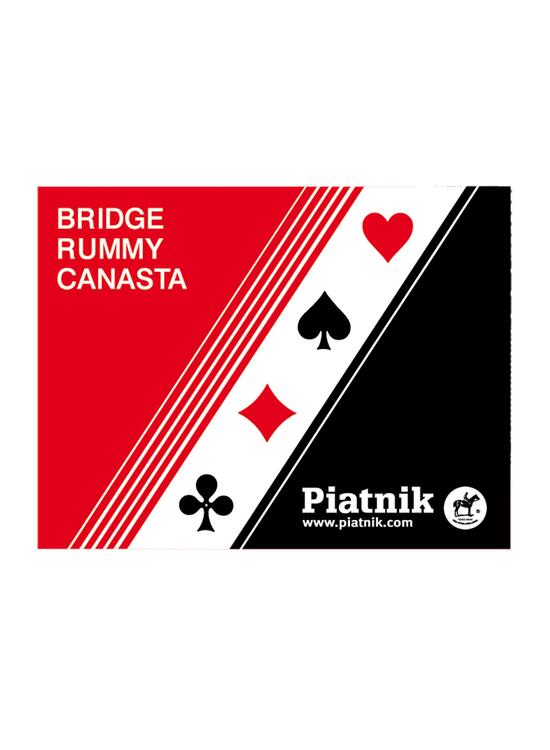 Copertă produs Cărți de joc Piatnik &bdquo;Poker, Bridge, Canasta&rdquo;, pachet dublu - gallery big 1