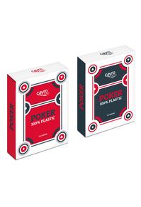 Copertă produs Cărți de joc Cayro Poker 100% plastic