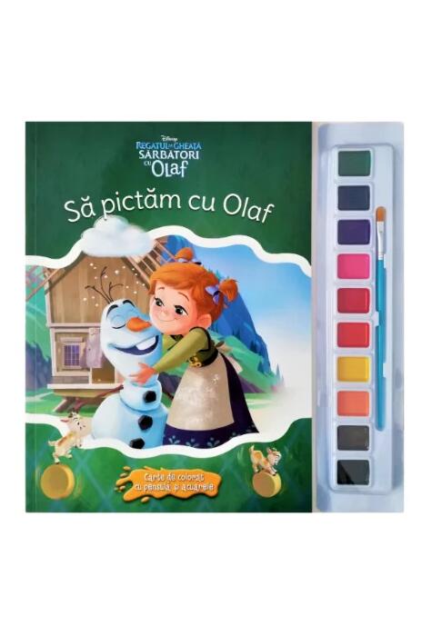 Copertă produs Să pictăm cu Olaf