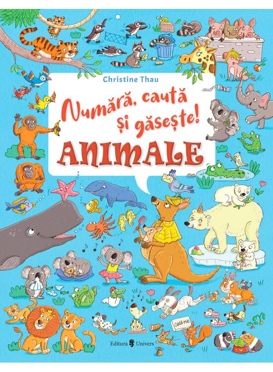 Copertă produs Numără, caută și găsește! Animale - gallery big 1