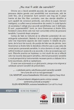 Copertă produs Darul sensibilității