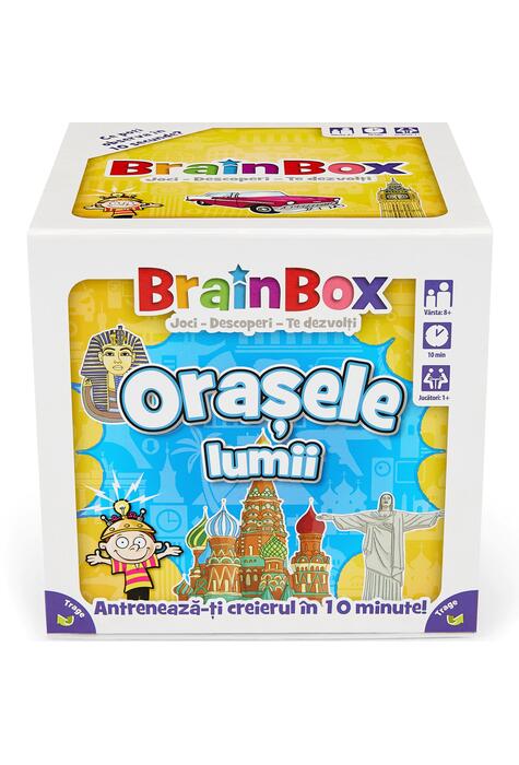 Copertă produs BrainBox - Orașele lumii