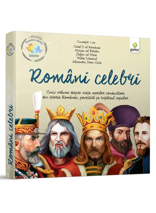 Copertă produs Rom&acirc;ni celebri | Pachet Istorie - gallery big 1