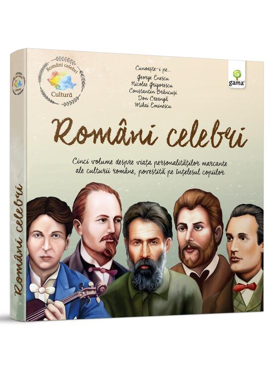 Copertă produs Rom&acirc;ni celebri | Pachet Cultură - gallery big 1