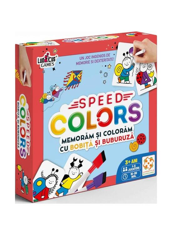 Copertă produs Speed Colors: Memorăm și colorăm cu Bobiță și Buburuză - gallery big 1