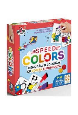 Copertă produs Speed Colors: Memorăm și colorăm cu Bobiță și Buburuză