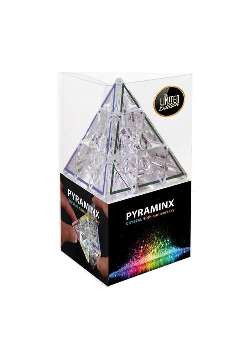 Copertă produs Joc logic Meffert's Pyraminx Crystal. Ediție limitată