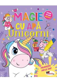 Copertă produs Magie cu apă. Unicorni