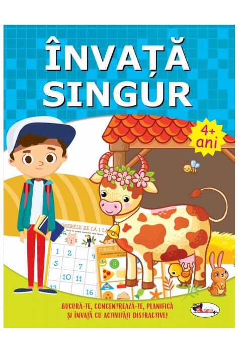 Copertă produs &Icirc;nvață singur. Carte de activitățI +4