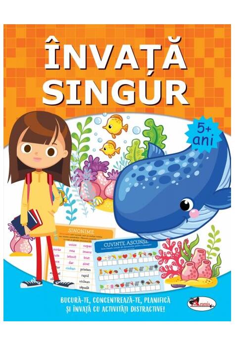 Copertă produs &Icirc;nvață singur. Carte de activitățI +5