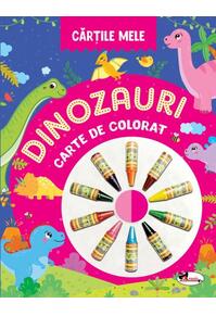 Copertă produs Cărțile mele de colorat. Dinozauri