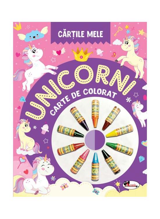 Copertă produs Cărțile mele de colorat. Unicorni - gallery big 1