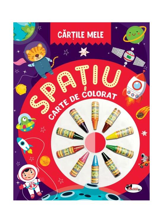 Copertă produs Cărțile mele de colorat. Spațiu - gallery big 1