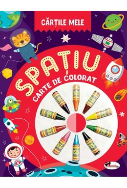 Copertă produs Cărțile mele de colorat. Spațiu