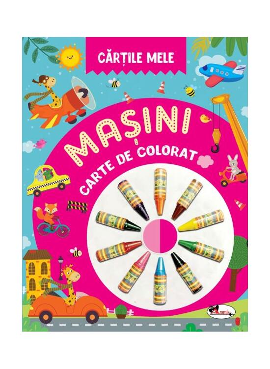 Copertă produs Cărțile mele de colorat. Mașini - gallery big 1