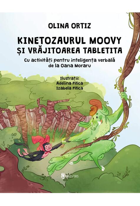 Copertă produs Kinetozaurul Moovy și vrăjitoarea Tabletita