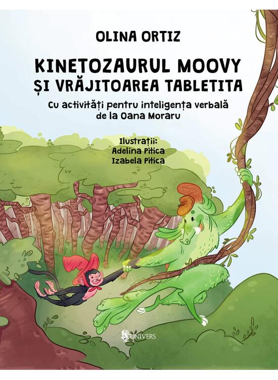 Copertă produs Kinetozaurul Moovy și vrăjitoarea Tabletita - gallery big 1
