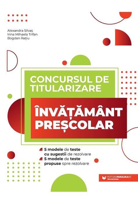 Copertă produs Concursul de titularizare • Învățământ preșcolar
