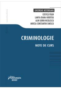 Copertă produs Criminologie