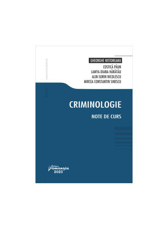 Copertă produs Criminologie - gallery big 1