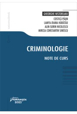 Copertă produs Criminologie