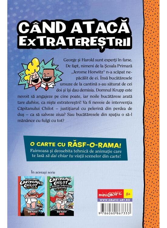 Copertă produs Căpitanul Chilot și Invazia Bucătăreselor Incredibil de Obraznice din Spațiu (Vol. 3) - gallery big 2